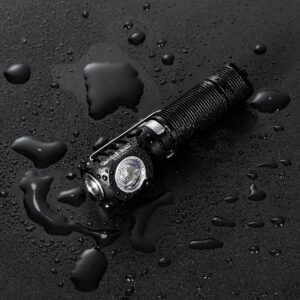 Manker E02 II 420 Lumens Luminus SST20 LED Flashlight AAA/10440 Pocket EDC Keychain Torch with Magnetic Tail & Reversible Clip