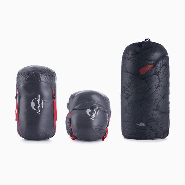 Naturehike Down sleeping bag Outdoor thickening Warm camping Single sleeping bag Adult light Mummy sleeping bag NH19YD001